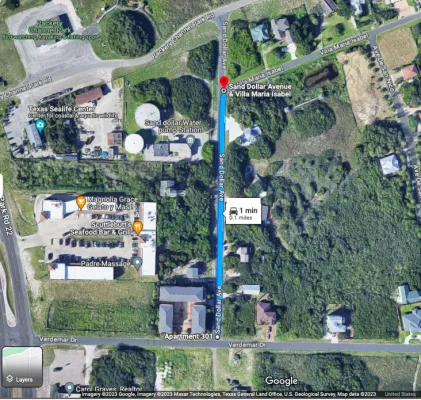 Sand Dollar Avenue one-way request