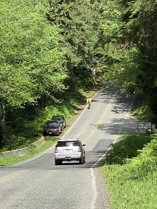 Lake Louise Road Bike Lanes