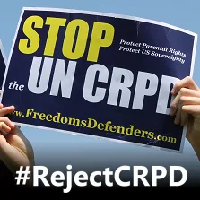 From America's Youth: Reject the UN CRPD