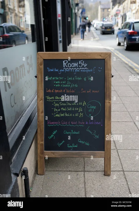 Keep A-Boards for Nottingham City Centre Retailers