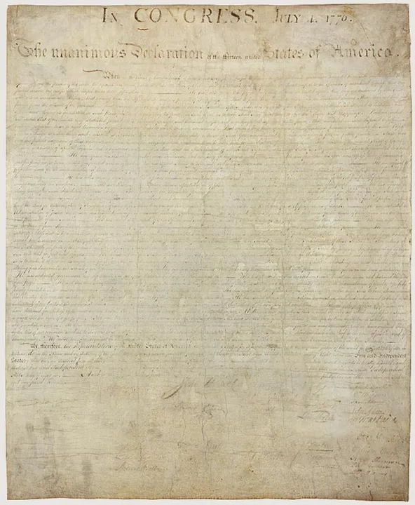 DECLARATION OF INDEPENDENCE II