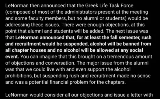 RPI Allow Rush and Recruitment!