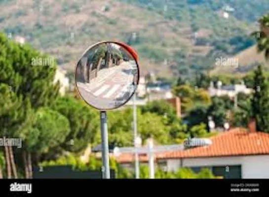 Convex Safety Mirrors Instillation 