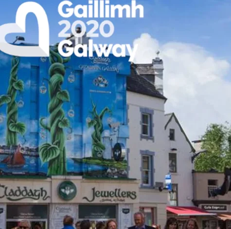 URGENT: RESTORE the painting over of this piece of Galway culture - Claddagh mural on Claddagh Jewellers, Galway.