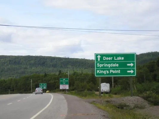 Safety Concerns at Intersection of Springdale Hwy (Rte 390) and TCH