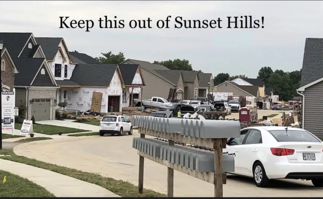 Stop Cluster Homes In Sunset Hills