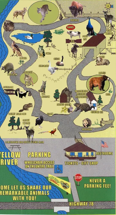 Free the black bears at the Yellow River Game Ranch and put them into a sanctuary.