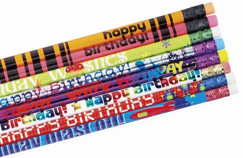 Birthday Pencils