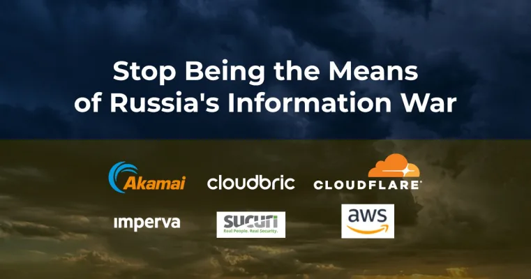 Stop Supporting Russian Websites