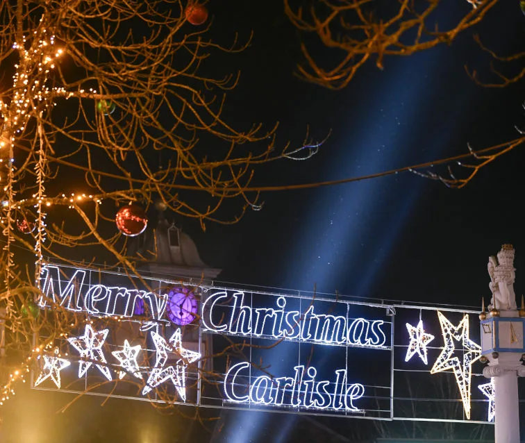 Get Ryan Thomas to switch on the Christmas lights in Carlisle