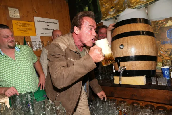 Share a Beer with Arnold Schwarzenegger