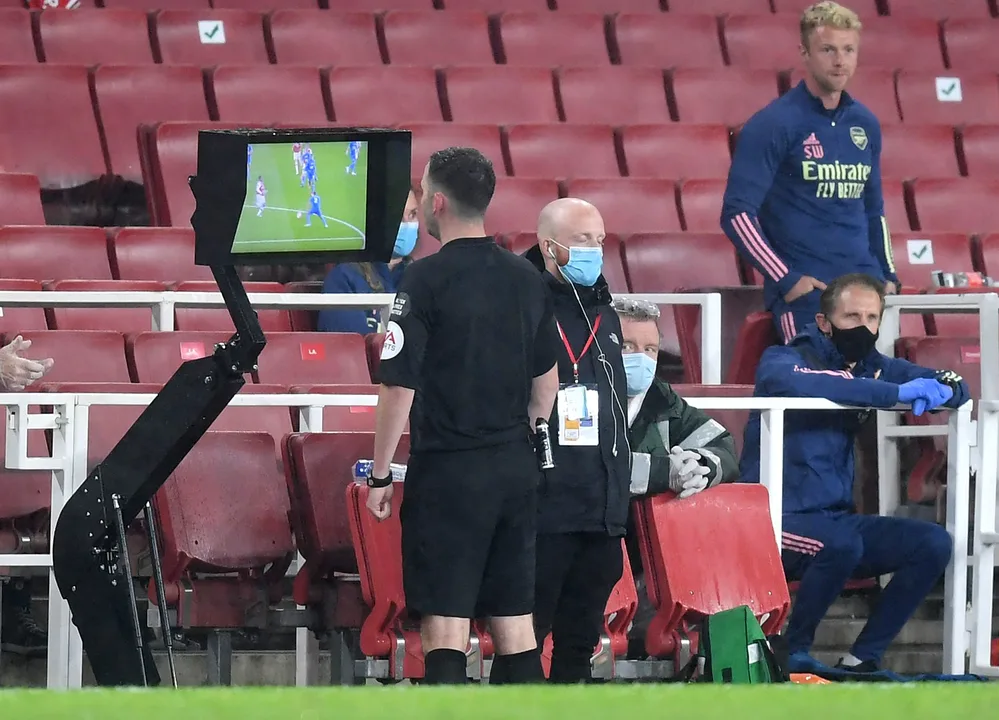 We want an official explanation as to why VAR didn't intervine at Selhurst Park.