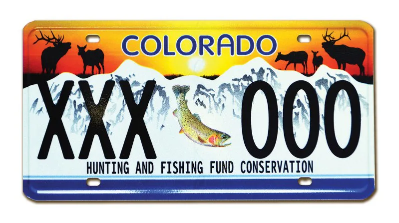 Support the Colorado Wildlife Sporting License Plate