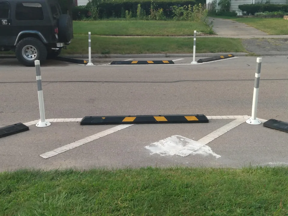 Remove Traffic Calming Barriers onBenz