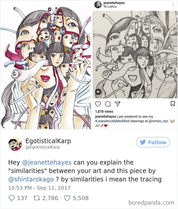 To denounce the plagiarism of Luis sanchez!!!!