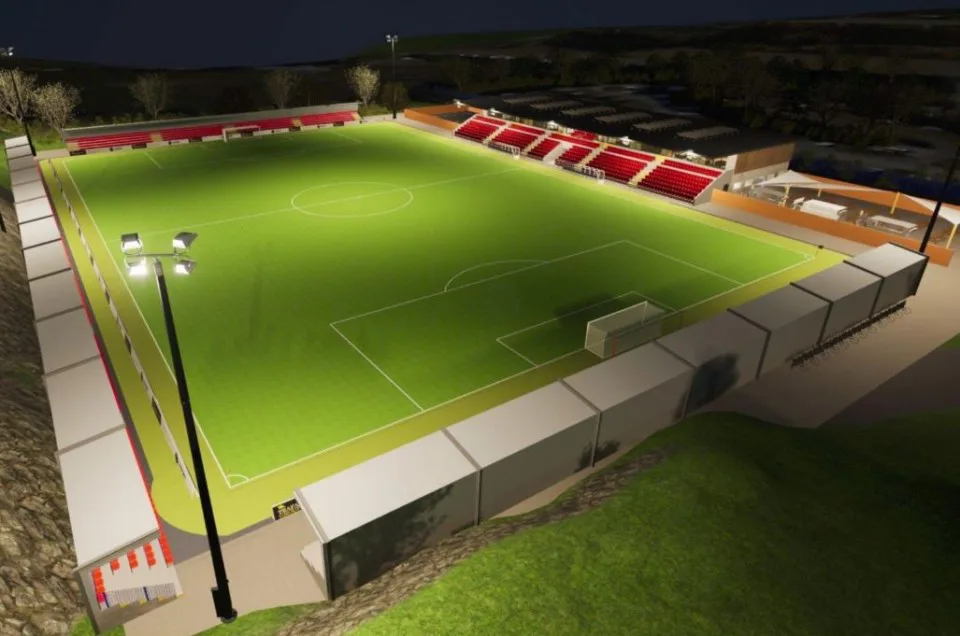Sale and development of Westwood Road to fund relocation of St Ives Town Football Club to new and improved facilities at Somersham Road.