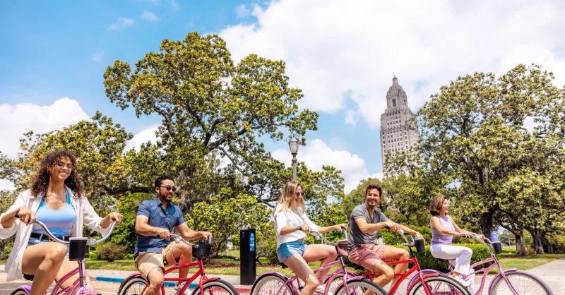 Baton Rouge bicycling: Same road - Same rules - Same rights