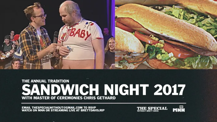 300 Needed to Keep Big Baby away from Sandwich Night