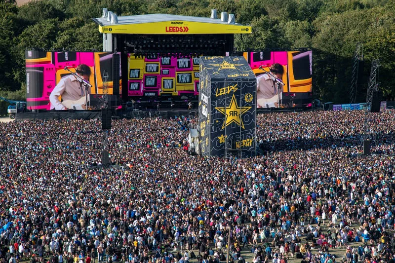 Double Denim Live stage at Leeds Festival