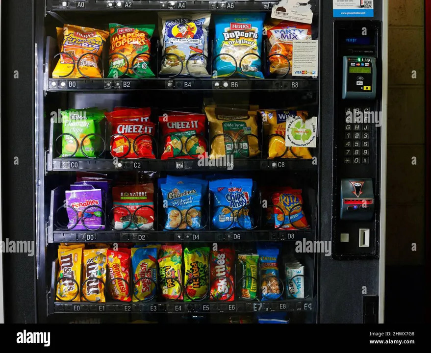 Remove Junk Food from Vending Machines