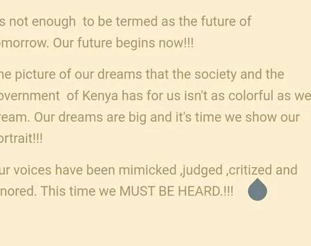 Letter to the president