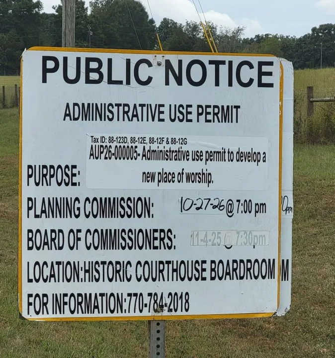 OPPOSE Admin use permit (Henderson Mill & McDonald Roads)