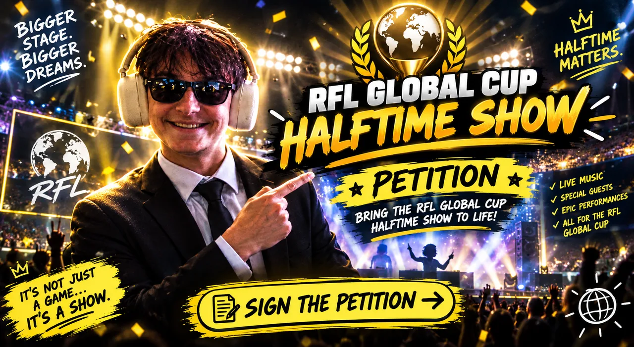 Half-Time Show Proposal for the RFL Global Cup