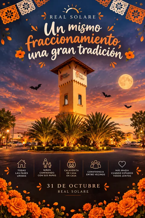 Un mismo fraccionamiento, una gran tradición: 31 octubre