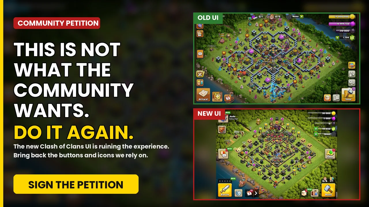 This isn't what the community wants, do it again!