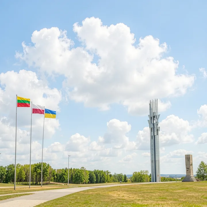 Аб усталяванні на Грунвальдскім полі штандарта з бел-чырвона-белым сцягам