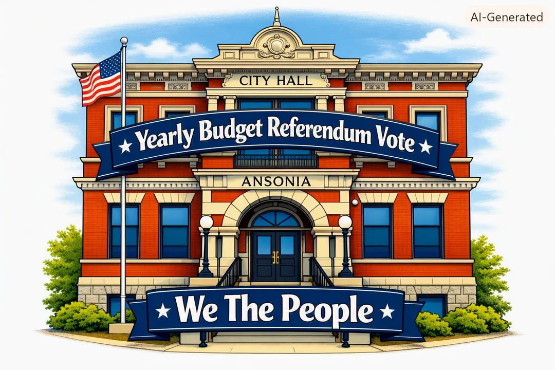 Yearly Referendum Vote on the City of Ansonia, CT Budget