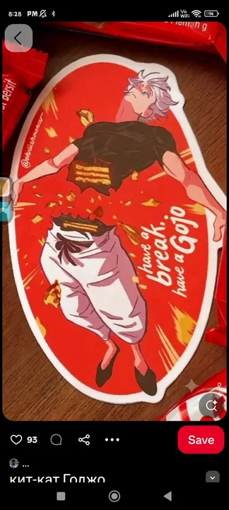 Change the tagline of kitkat to " have a break; have a gojo