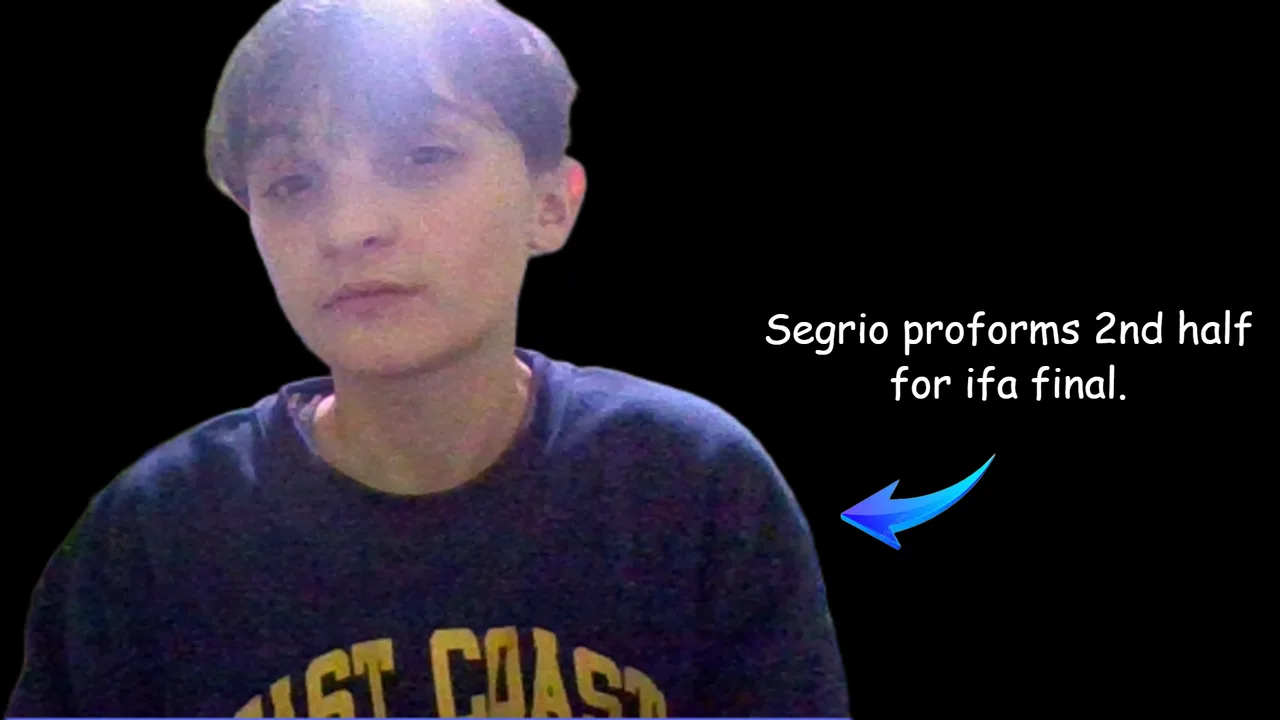 Segrio proforms for ifa half time show final.
