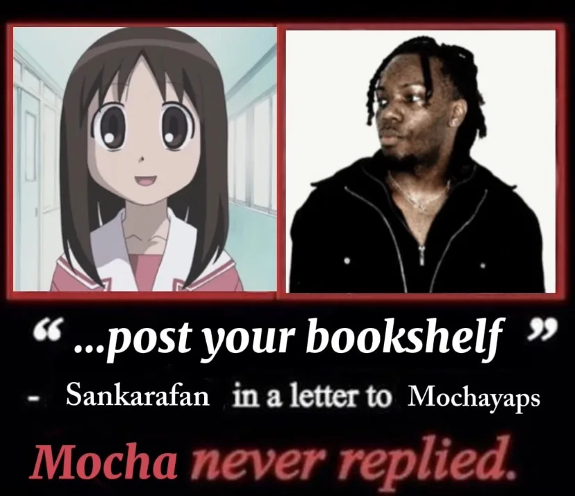 Petition for Mochayaps to post his bookshelf