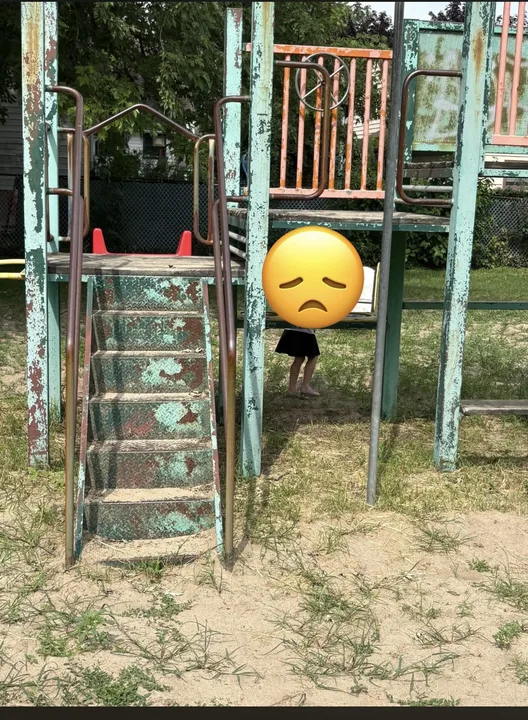 Playground renovations needed- Carr St. Sarnia