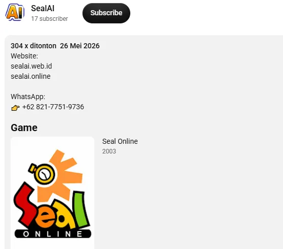 Sealai adalah penipu