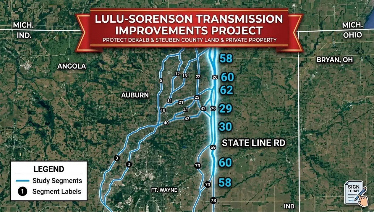 Landowners Against Lulu-Sorenson Transmission Project Routes