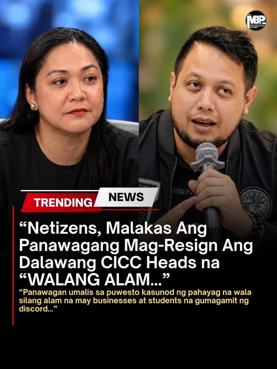Calling on the Resignation of CICC Dir. & Executive Dir.