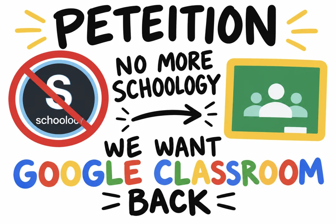 No more schoology. we want google classroom back.